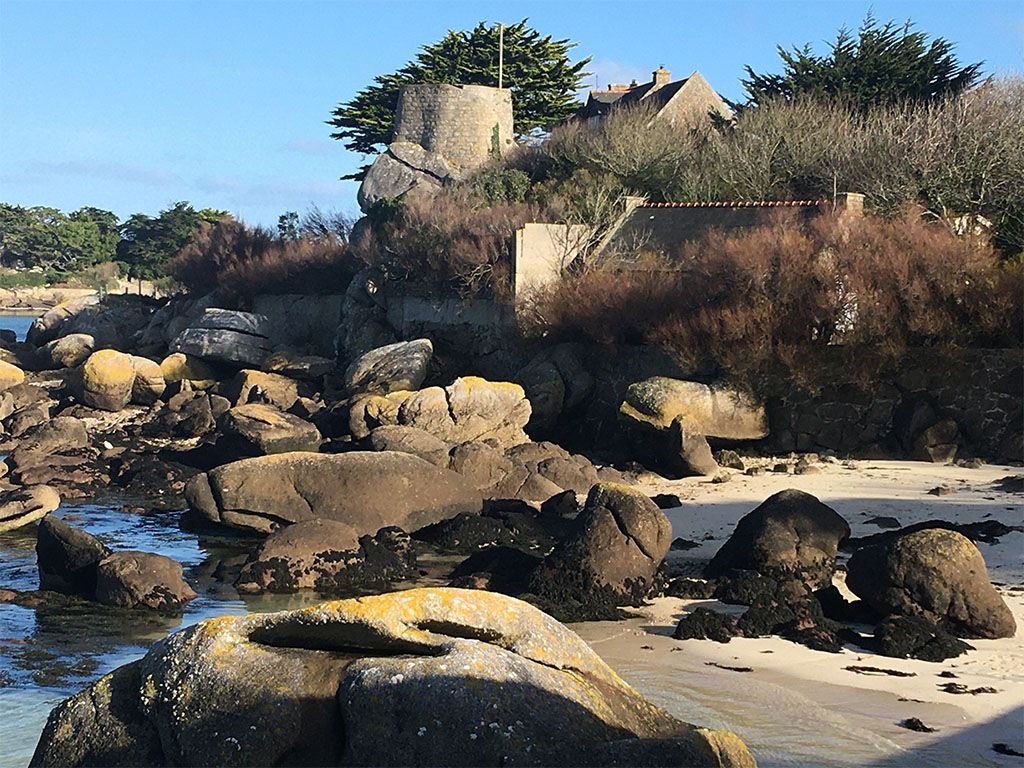 plage de brignogan dans le finistere