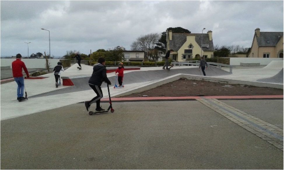 skate park novello landerneau finistere