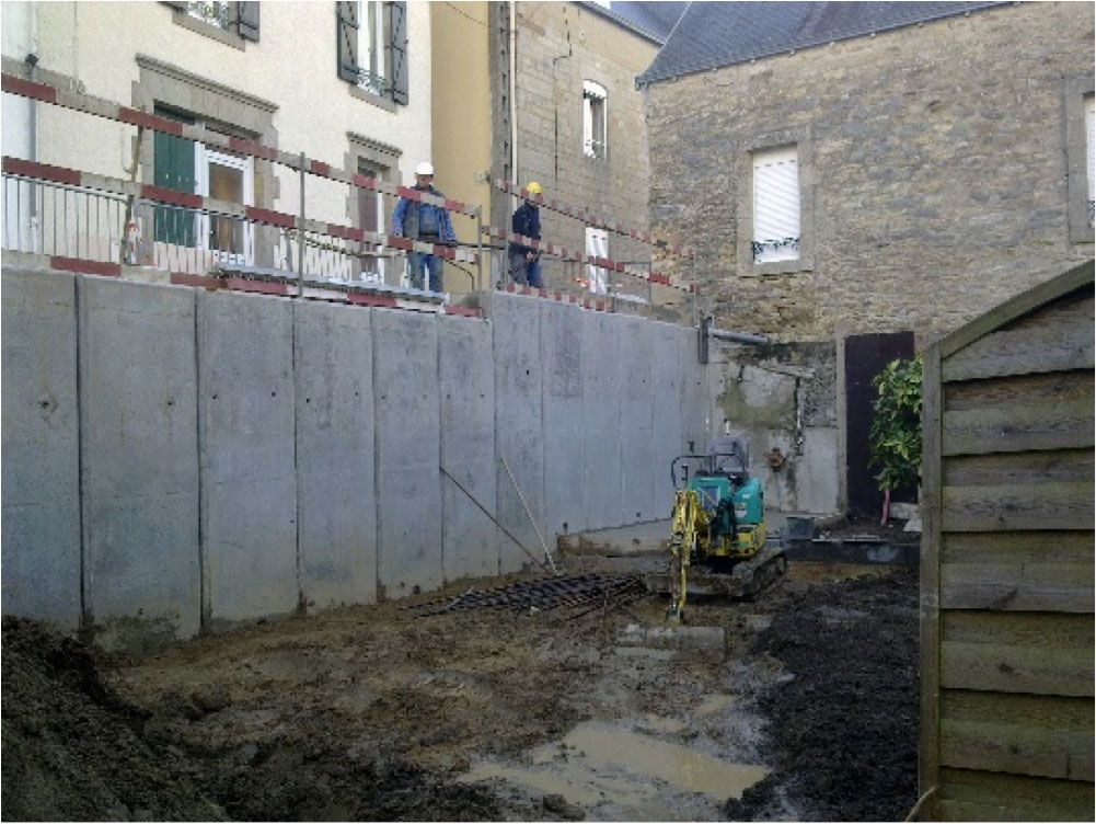 murs soutenement novello landerneau brest finistere